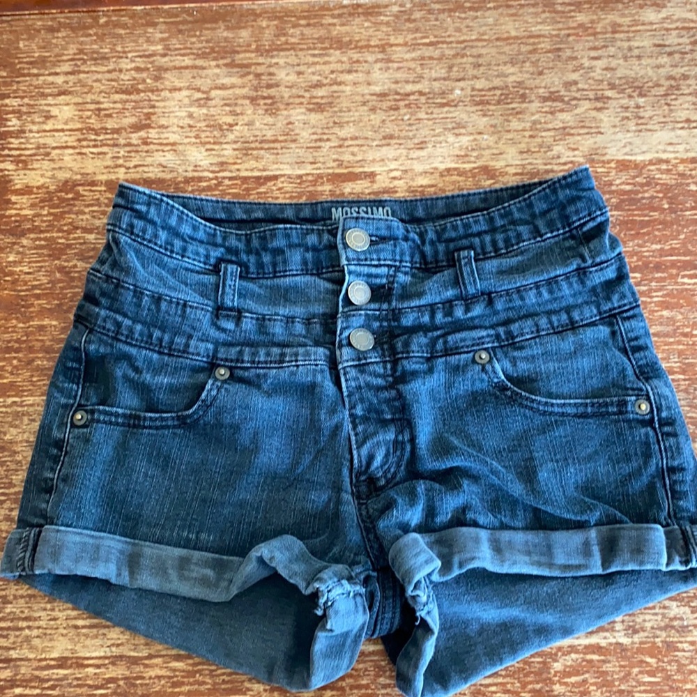 High waisted shorts
